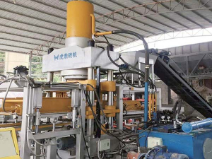 透水磚機 虎鼎靜壓磚機生產砂基透水磚壓力大成型速度快